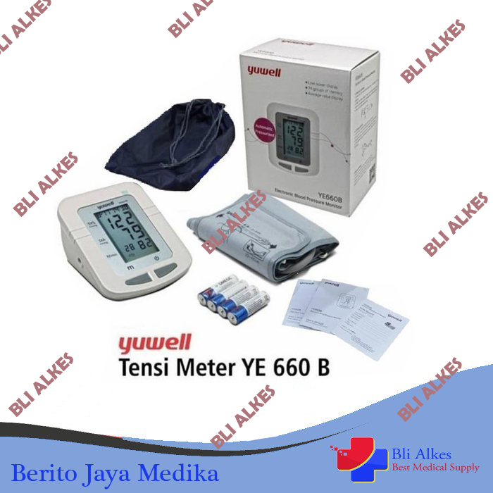 Tensimeter Yuwell YE 680A Tensimeter Digital Yuwell YE680A Tensimeter Digital YE 680 A Yuwell