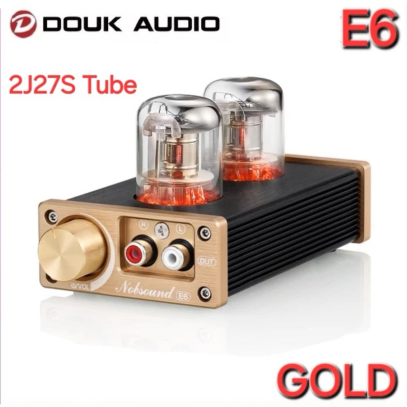NOBSOUND E6 Direct Heated Vacuum Tube Preamp Class A Stereo