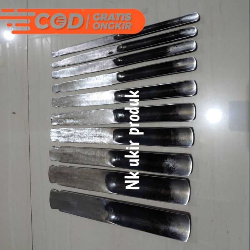 PAHAT ukir kol bonsai 10 ukuran  ASLI BAJA GRAJI SERKEL super tajam