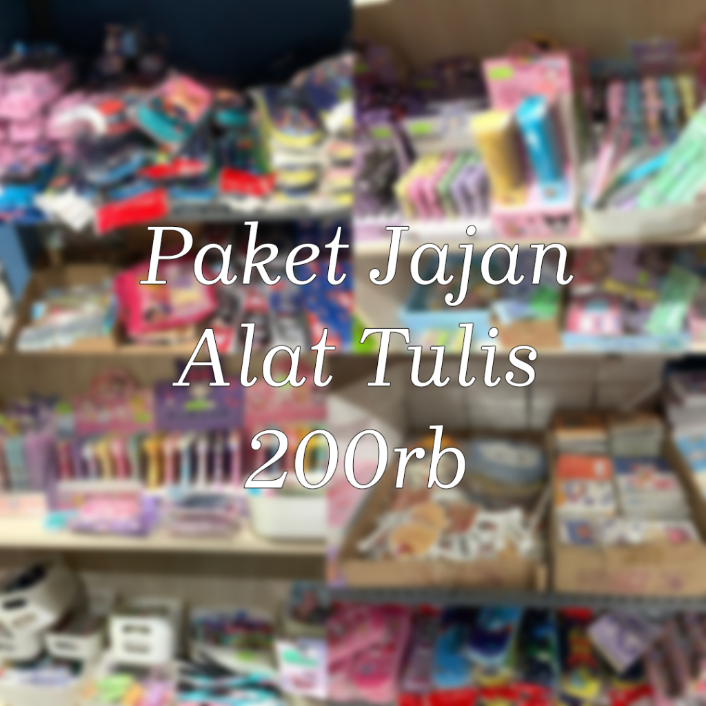 

Paket Jajan Alat Tulis 200rb Bebas Pilih JojoFunShop