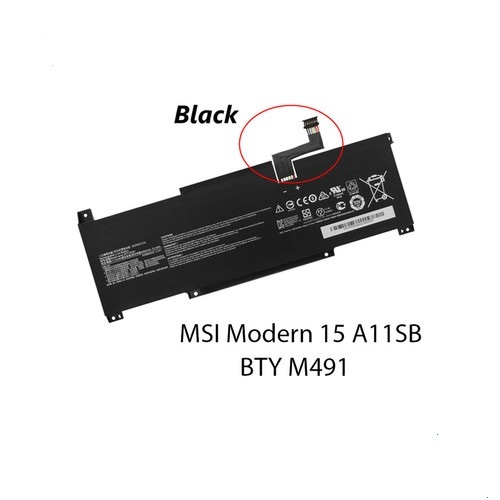 Baterai Original Chicony For MSI Modern 15 A11SB A11M A4M A4MW 15 A10M A10RAS BTY M491 11.4V 52.4Wh
