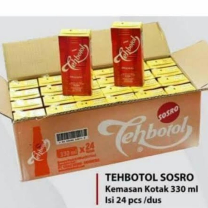 

SOSRO KOTAK 330 ml isi 24 pcs/dus