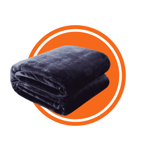 Selimut bulu halus polos 150x200cm blanket bulu polos premium tebal