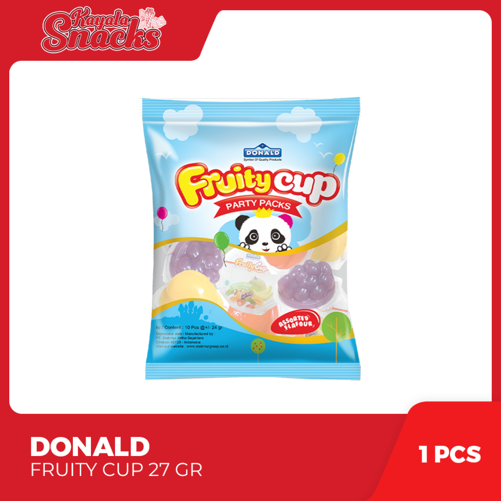 

DONALD Fruity Cup 27 gr