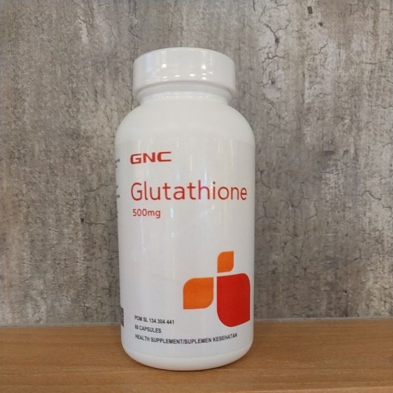 GNC Glutathione 500mg 60 capsule(Power antioksidan) whitening