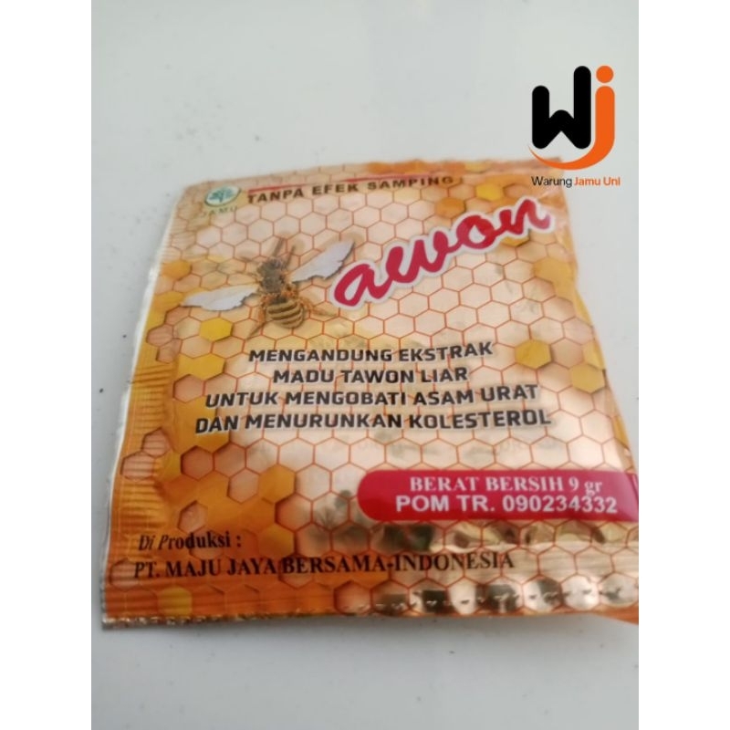 

Jamu Kolesterol dan Asam Urat Cap Tawon original 5 sachet