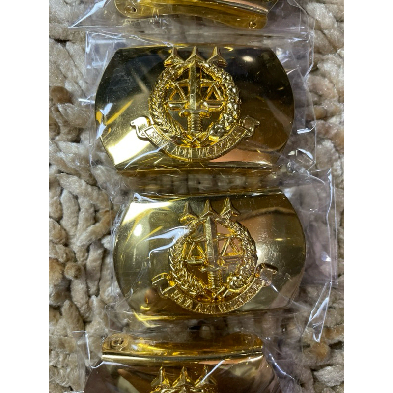 Kepala gesper kepala sabuk kejaksaan RI original kuningan