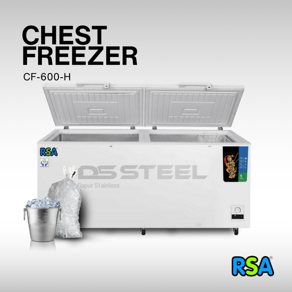 RSA Chest Freezer CF-600H /Freezer Box CF 600H /Freezer Box Daging CF-600H RSA