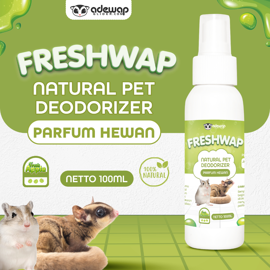ADEWAP GLIDER Freshwap Parfum Pewangi Hewan Peliharaan Sugar Glider