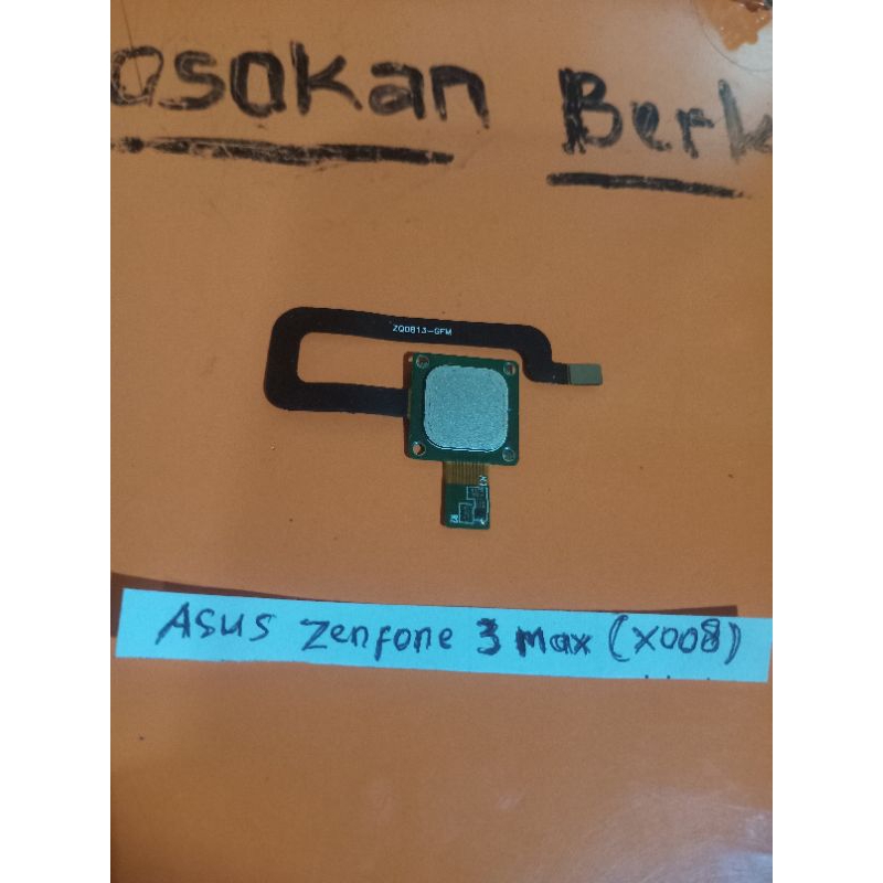 finger print asus zenfone 3 max bekas ori copotan