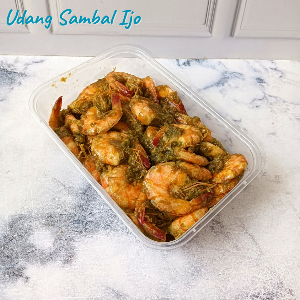 

Udang Sambal Ijo - Udang Cabe Ijo