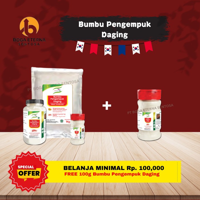 

JSF Bumbu Pengempuk Daging (Praktis mengempukkan semua daging) HALAL (PROMO!)