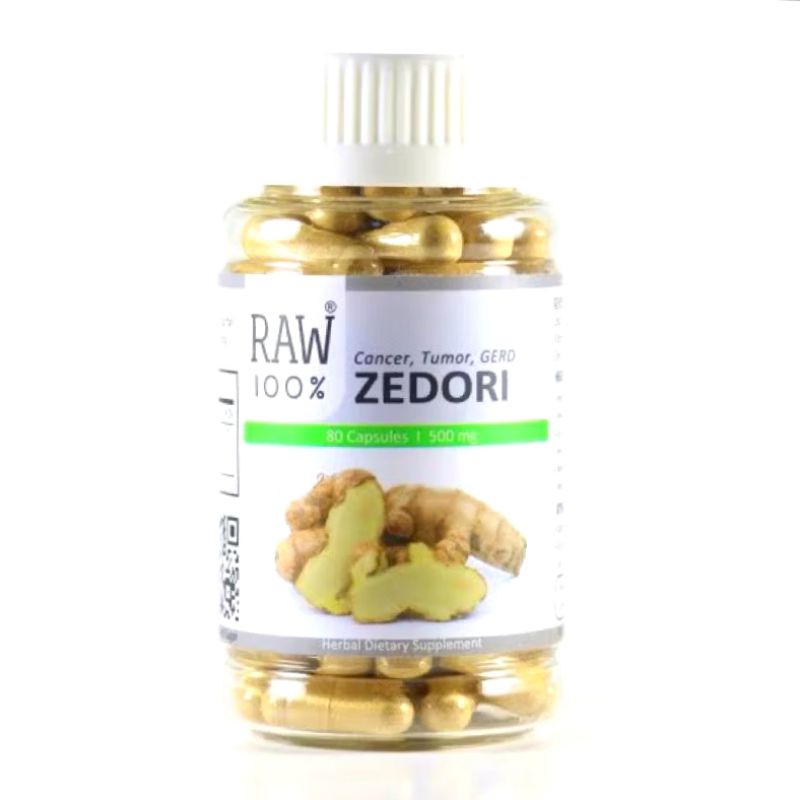 RAW 100% ZEDORI / Asam Lambung , GERD , Kista Obat Herbal Kunyit Putih