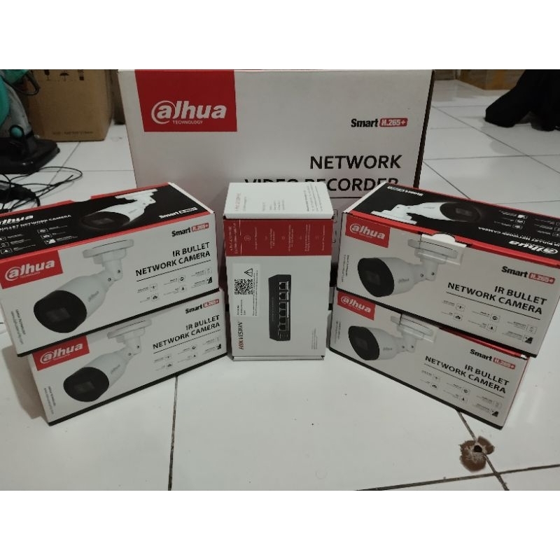 paket CCTV IP cam dahua 2 mp