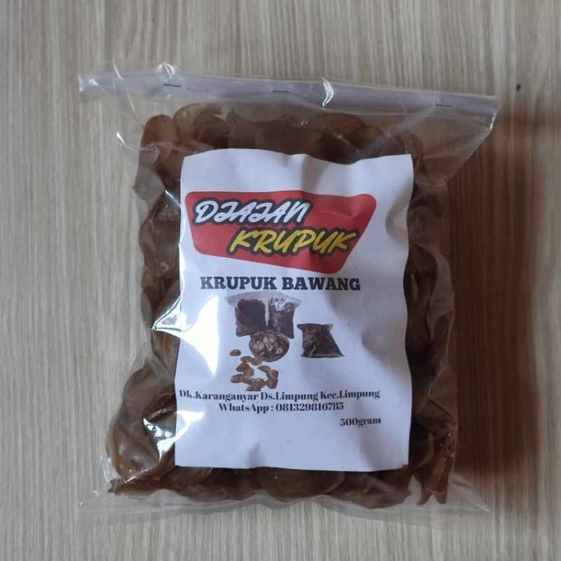 

Kerupuk Bawang Terasi Gurih || 500gram