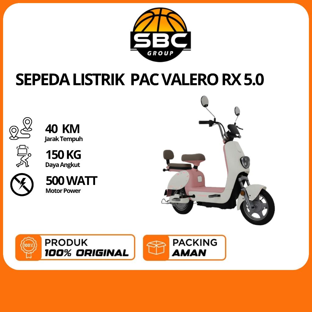 SEPEDA LISTRIK PACIFIC PAC VALERO RX 5.0