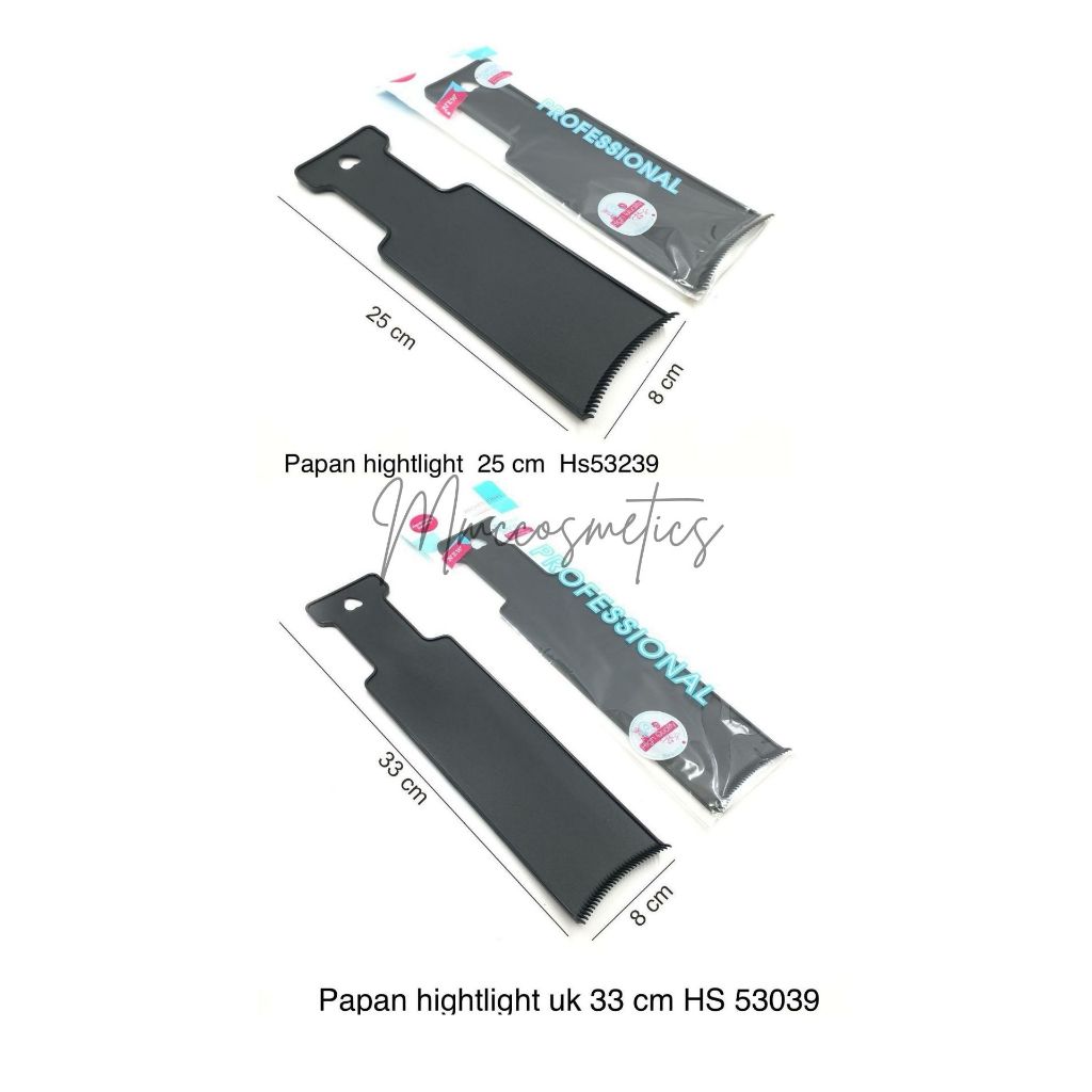 Papan Bleach / Papan Cat Rambut / Papan Pelurusan Perm / Papan Highlight Rambut