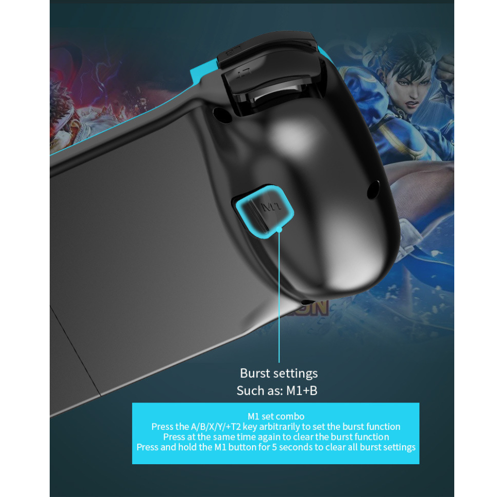 RJ2 Gamepad BSP D3 / Stik Controller Handheld Grip / Mobile Phones iOS Android Tablets Nintendo