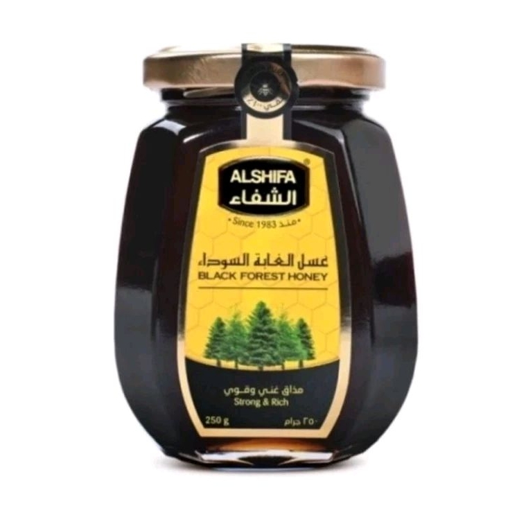 Madu Al Shifa Black Forest 250gram/ Madu Hitam Al Shifa Original
