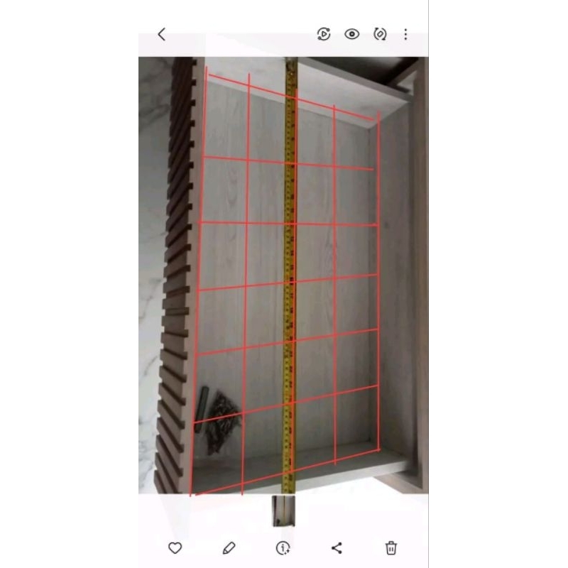 nampan skat aksesoris/perhiasan LACI custom ukuran dan warna