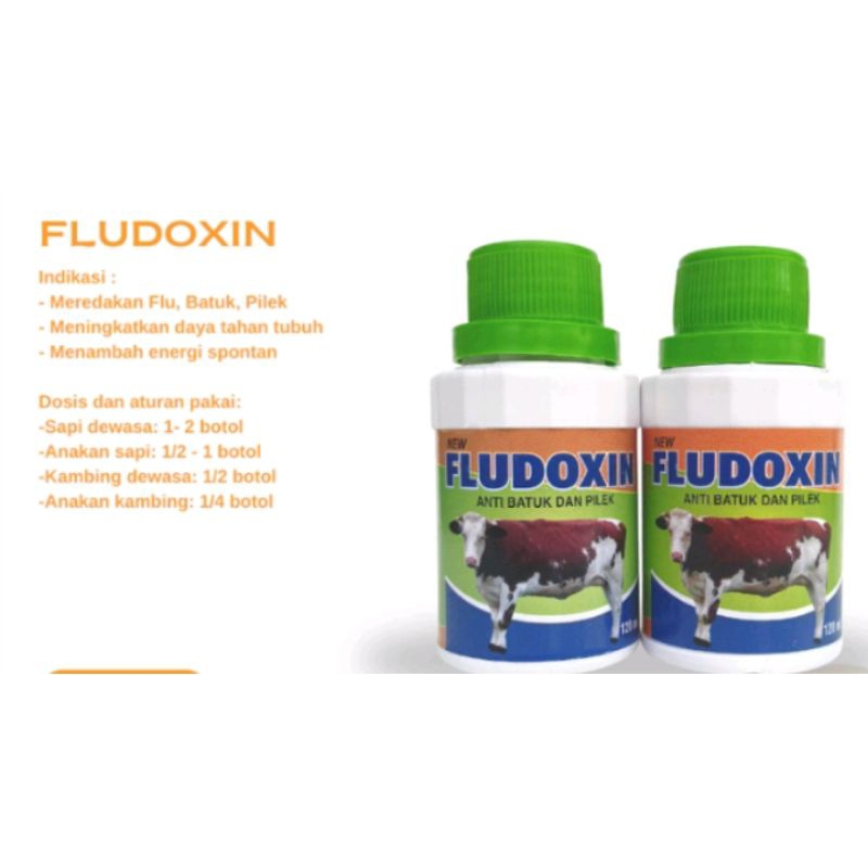 Fludoxin Obat Flu Demam Batuk Pilek Sapi Kambing