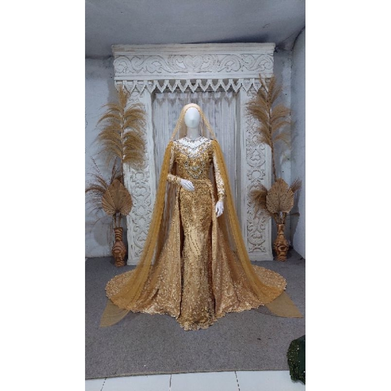 KEBAYA SLIM LEPAS PASANG