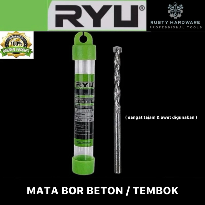 RYU BY TEKIRO – MATA BOR BETON / TEMBOK (100% ORIGINAL)