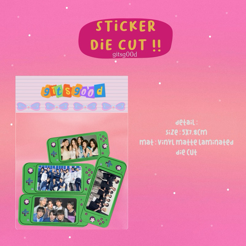 

STICKER ENHYPEN | SEVENTEEN | BTS | NEW JEANS | STICKER DIE CUT