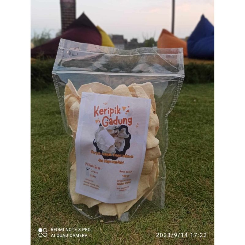 

Keripik Gadung Antimoo Gurih dan Pedas 100 gr