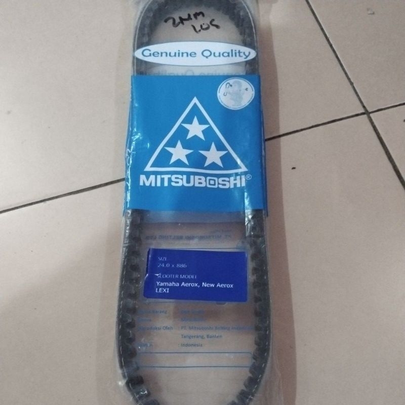 vbelt aerox new aerox lexi mitsuboshi