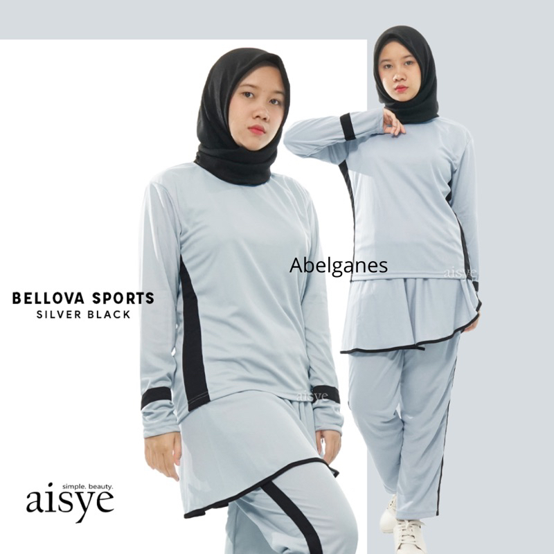 Baju Senam muslim celana rok