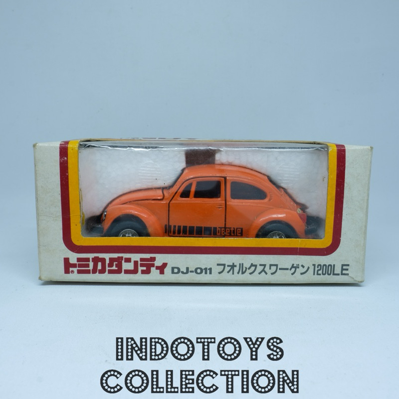 Tomica Dandy ~ VW Beetle Orange (Made in Japan)