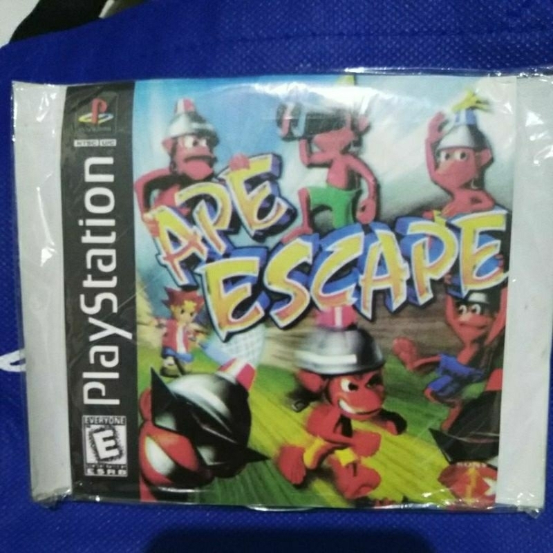 KASET CD GAME PS1 PSX PS ONE APE ESCAPE COPAB / BURNING