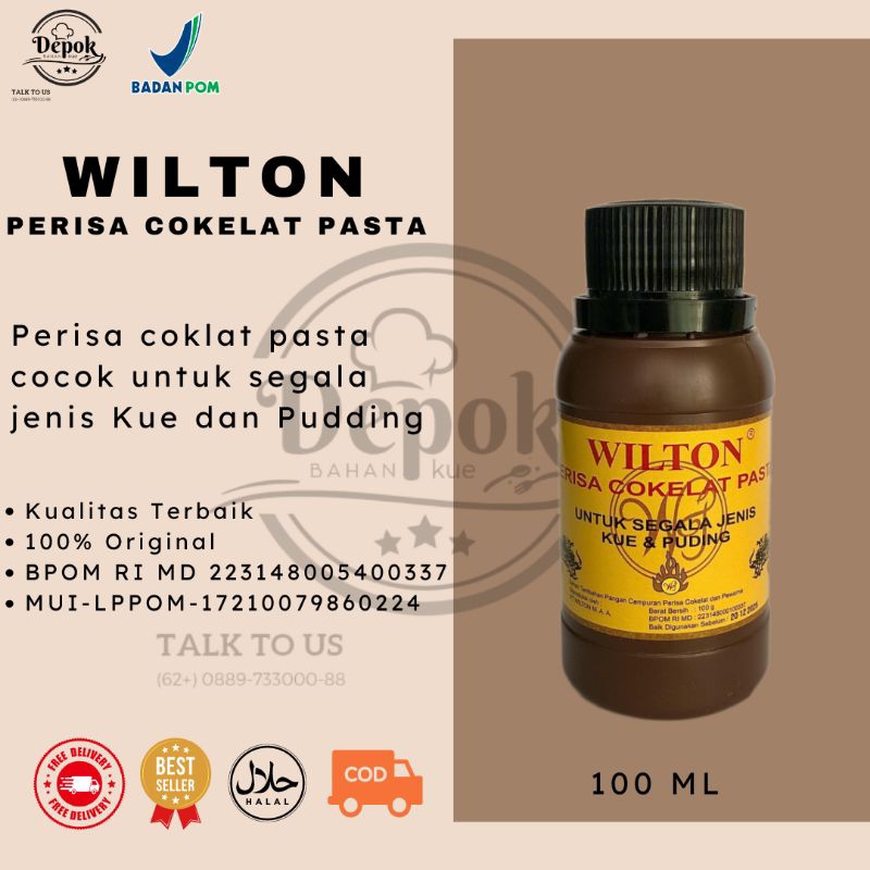 

PASTA WILTON COKLAT UKURAN 100ML 1 LUSIN