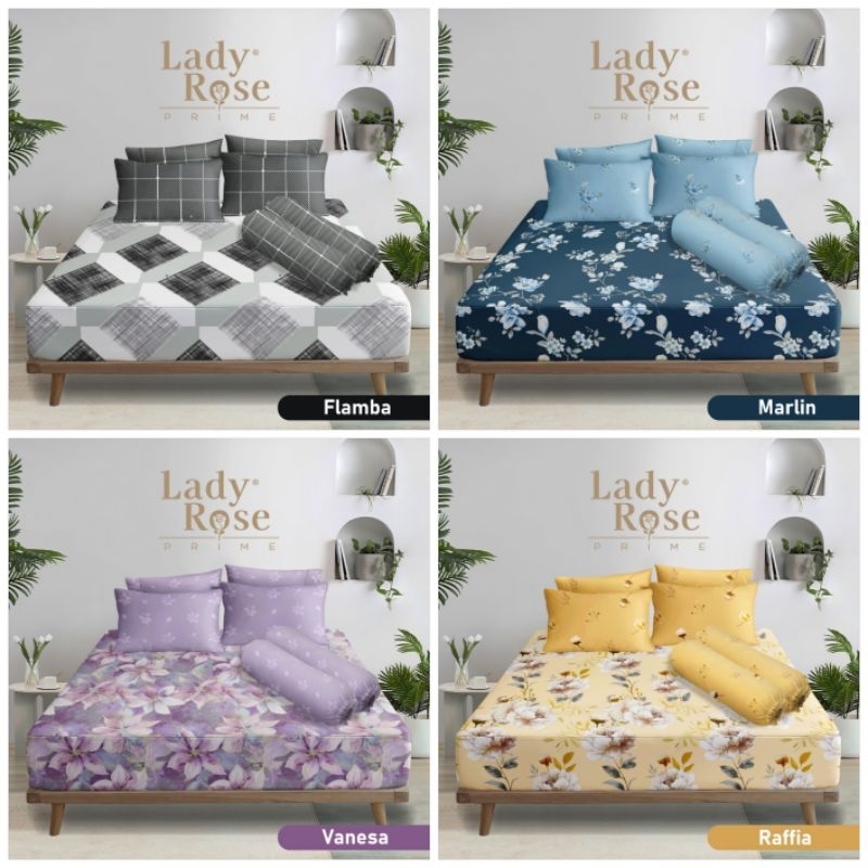 Sprei lady rose tinggi 30 cm / Sprei terbaru lady rose prime tinggi 30 cm ukuran 180x200x30 / 160x20