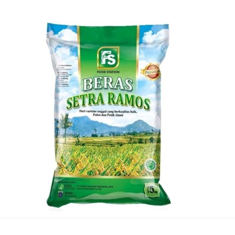 

Beras FS Setra Ramos 5 kg / Beras FS Setra Pulen 5 kg