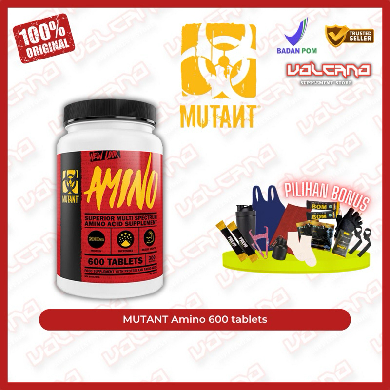 Mutant Amino 600 tabs bcaa tablet BCAA