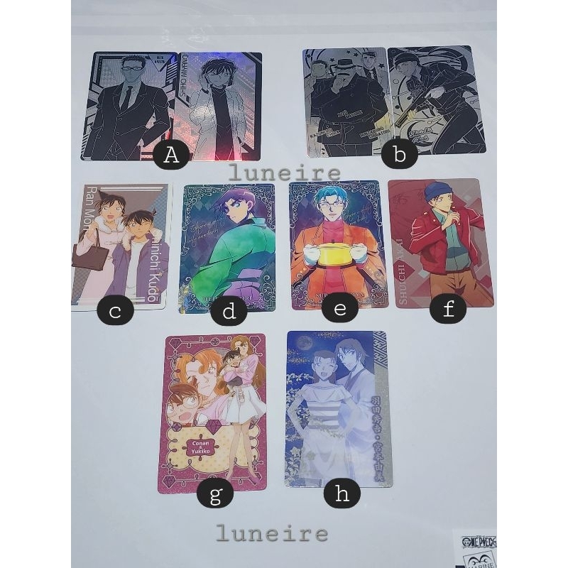 DETECTIVE CONAN OFFICIAL PHOTOCARD