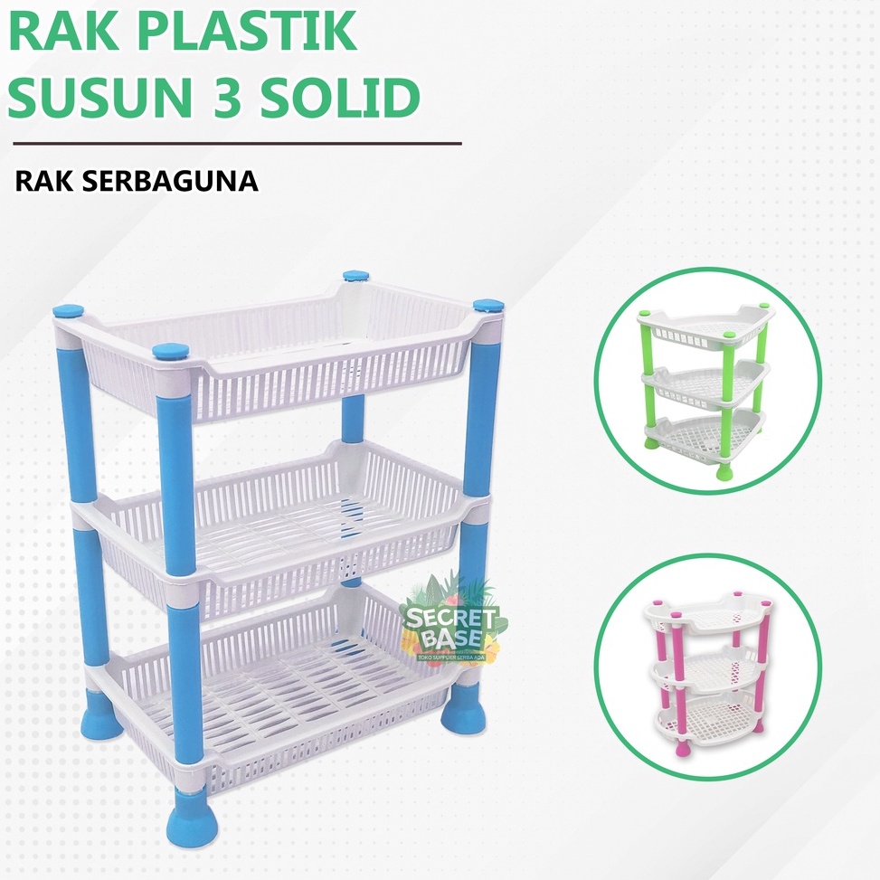 Beli Dong RAK TINGKAT 3 SUSUN  Rak Mini  Rak Bumbu  Rak Kosmetik Rak Plastik
