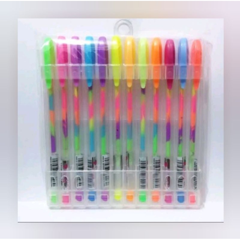 

BULPEN GEL COLOUR PELANGI ISI 12 PCS