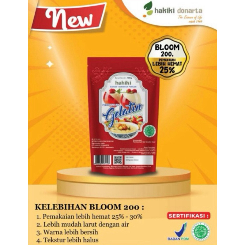 

Hakiki Gelatin Bubuk 1 kg