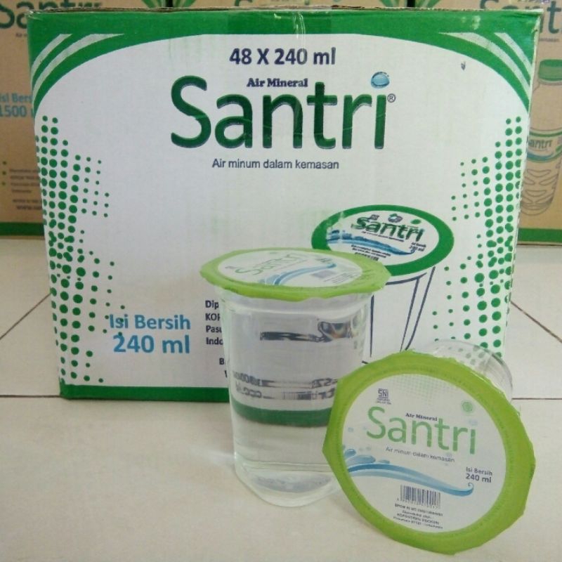 

SANTRI GELAS 1DUS // ISI 48PCS // INSTAN // MURAH