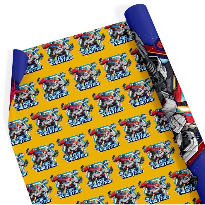 

WRAPPING PAPER - KERTAS KADO - TRANSFORMERS - TF182