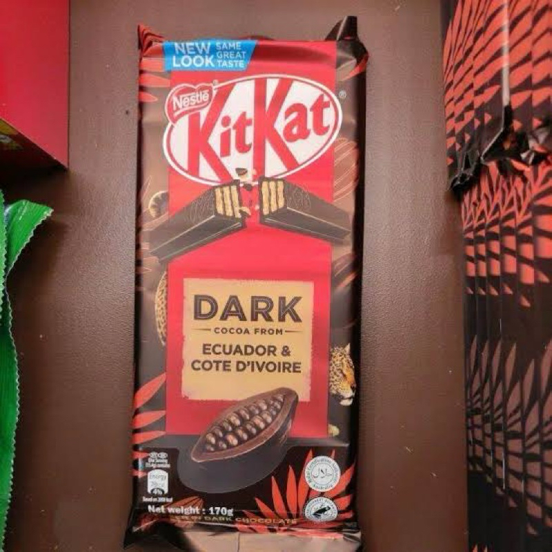 

kitkat dark ecuador chocolate bar