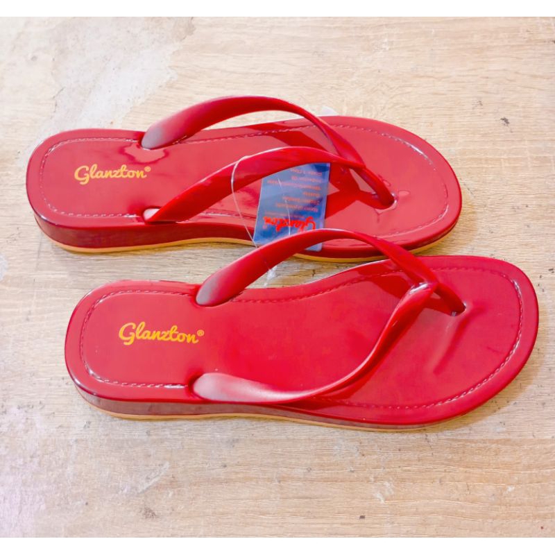 Sendal jelly wanita sandal jepit wanita glanzton Glossy