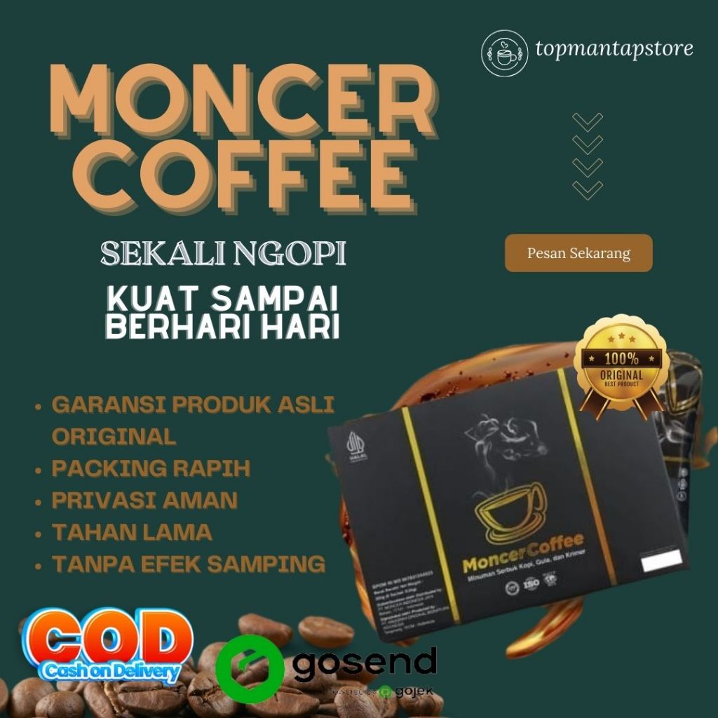 

Monceer Coffee Original | Kopi Herbal Stamina