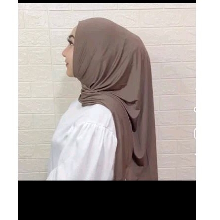 Hijab pasmina instant tali/pashmina polos tali/pashmina tali/bonus akrilik pin/