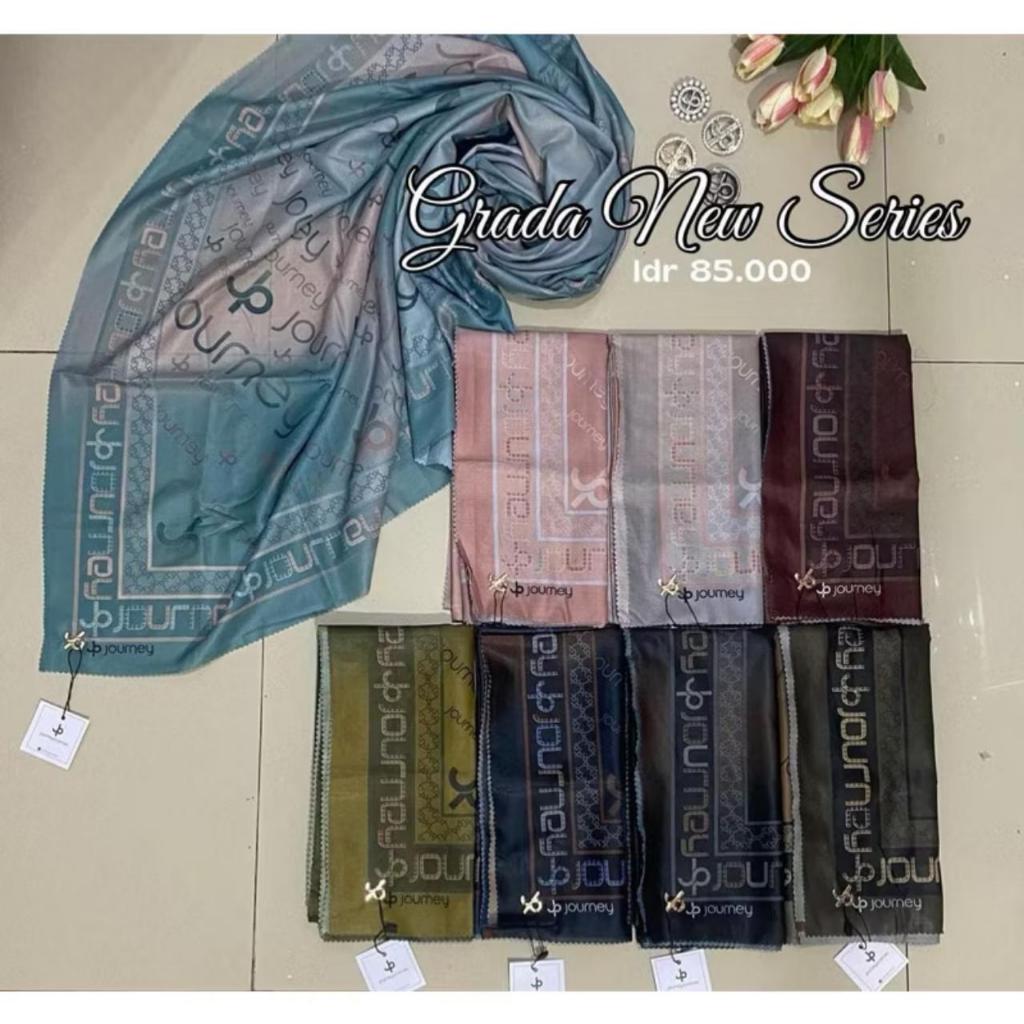 RAINBOW SERIES JOURNEY SCARVES HIJAB SEGI EMPAT