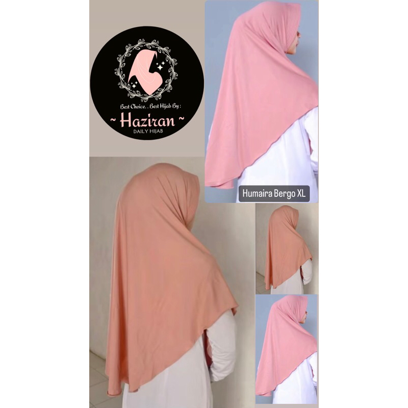 Humaira Hijab Bergo İnstan Jersy Premium