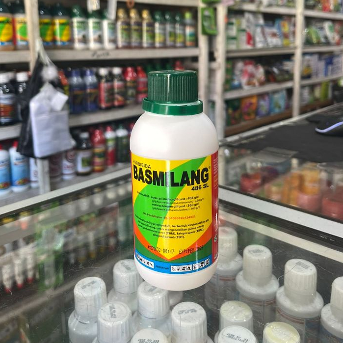 Basmilang 486 SL 240 ML Herbisida rumput mati sampai ke akar